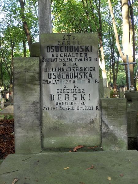 Zdjęcie grobu Eugenjusz Dębski (2)