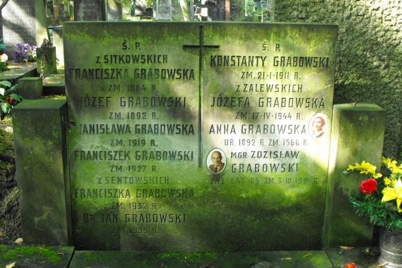 Zdjęcie grobu Józefa Grabowska (2)