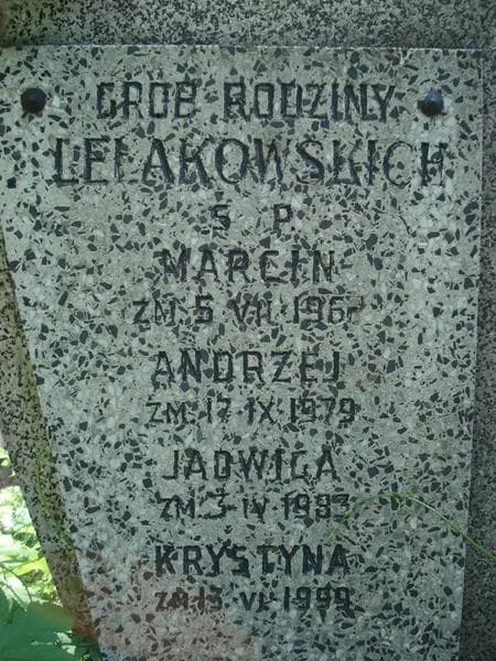 Zdjęcie grobu Jadwiga Lelakowska (2)