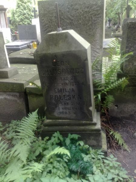 Zdjęcie grobu Leon Chłusowicz (1)