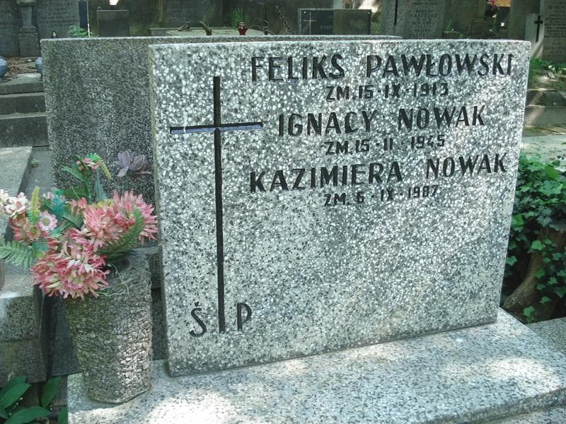 Zdjęcie grobu Ignacy Nowak (1)