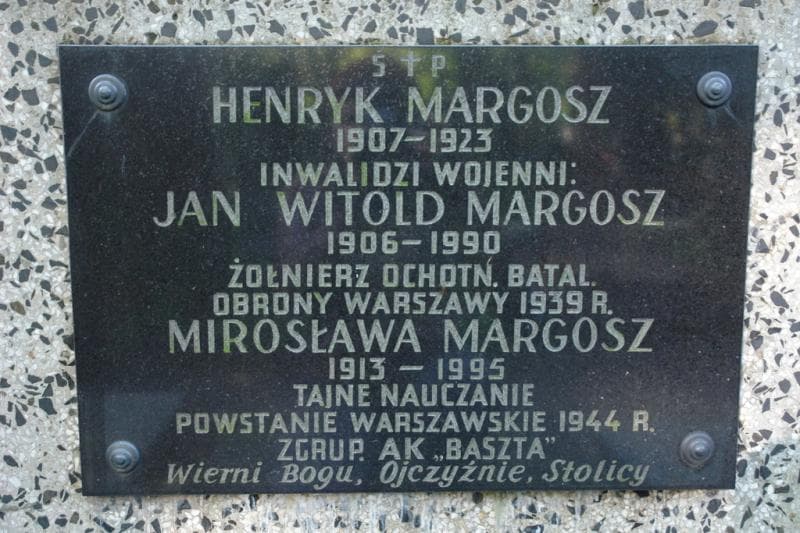 Zdjęcie grobu Mirosława Margosz (2)
