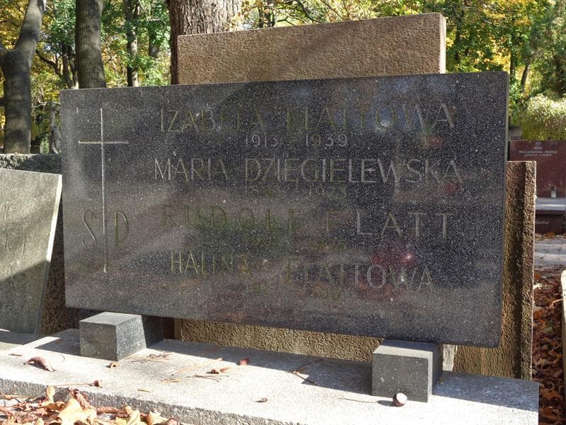 Zdjęcie grobu Halina Flattowa (2)
