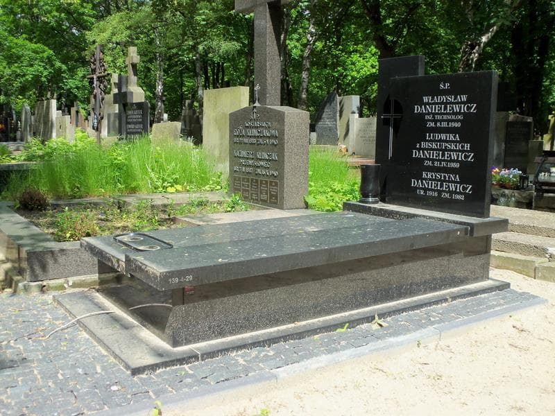 Zdjęcie grobu Ludwika Danielewicz (1)