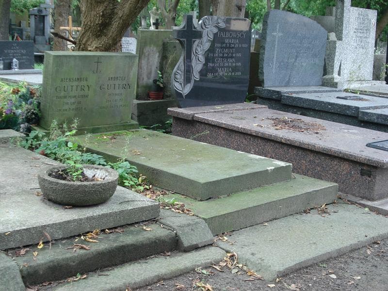 Zdjęcie grobu Aleksander Guttry (1)