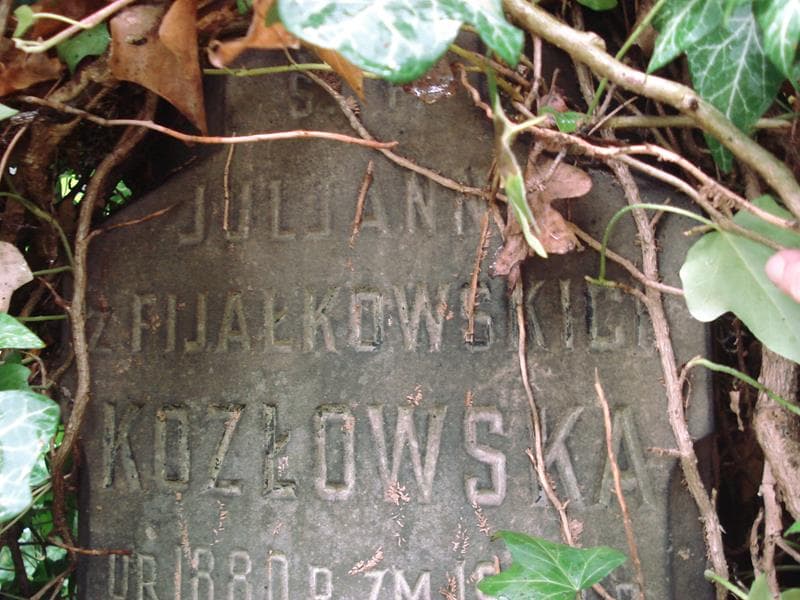 Zdjęcie grobu Juljanna Kozłowska (2)