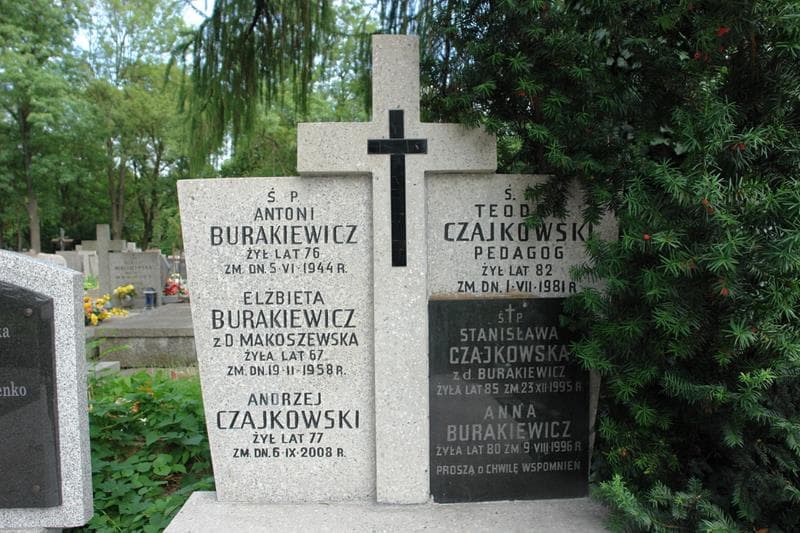 Zdjęcie grobu Antoni Burakiewicz (2)