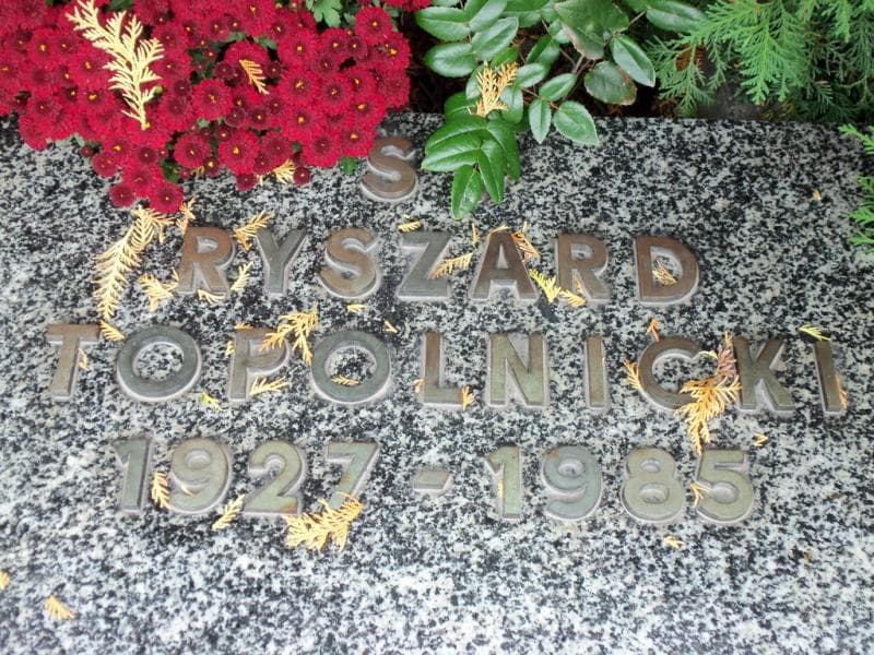 Zdjęcie grobu Ryszard Topolnicki (2)