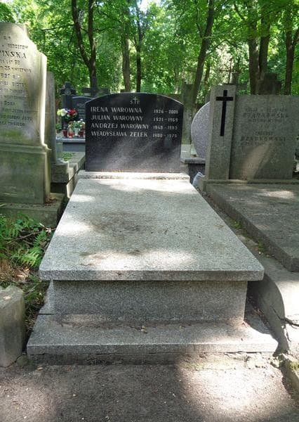 Zdjęcie grobu Julian Warowny (1)