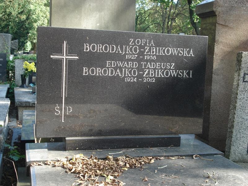 Zdjęcie grobu Zofia Borodajko-Żbikowska (2)