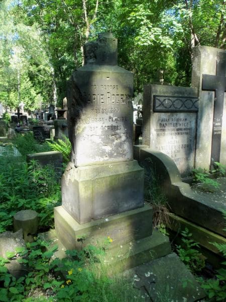 Zdjęcie grobu Marie Rozen (2)