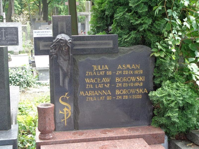 Zdjęcie grobu Julia Asman (2)