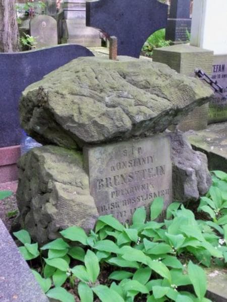 Zdjęcie grobu Konstanty Brensztejn (2)