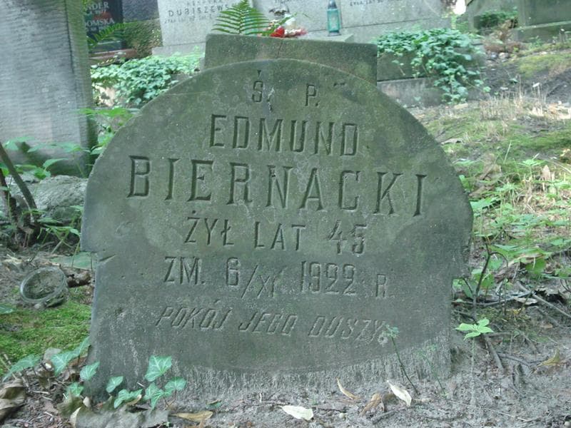 Zdjęcie grobu Edmund Biernacki (1)