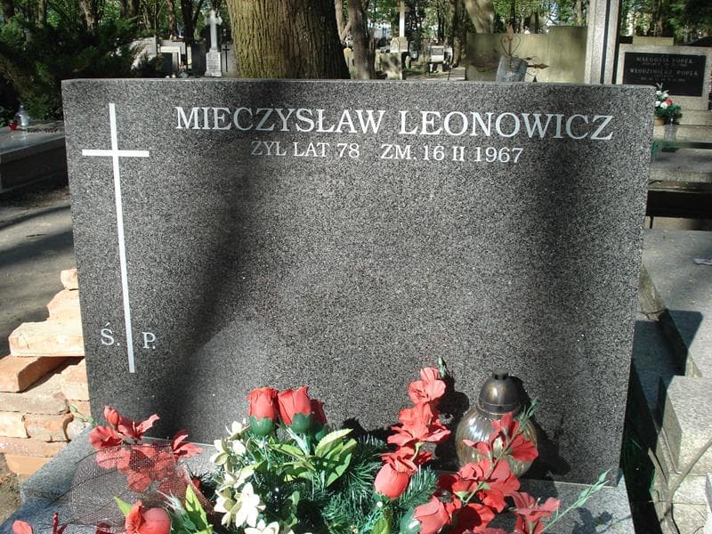 Zdjęcie grobu Mieczysław Leonowicz (1)