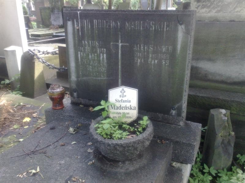 Zdjęcie grobu Aleksander Madeński (1)