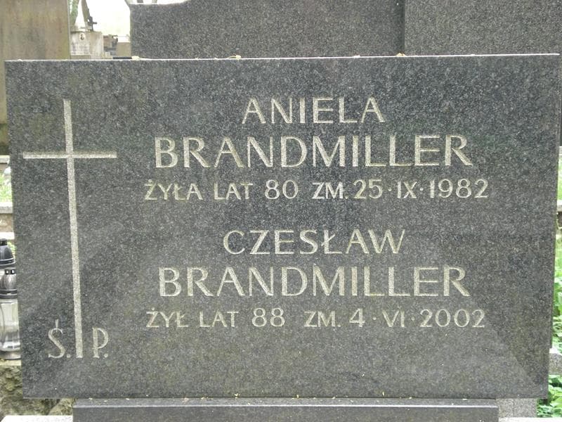 Zdjęcie grobu Aniela Brandmiller (1)