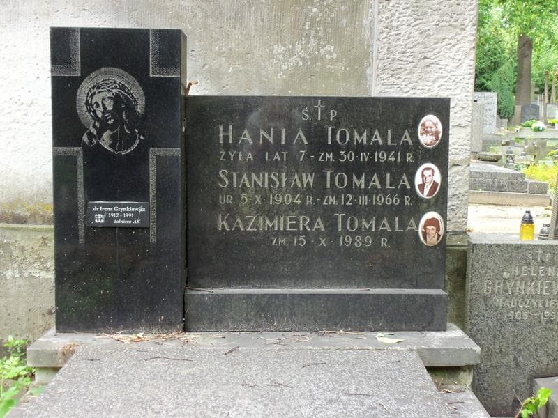 Zdjęcie grobu Hania Tomala (2)