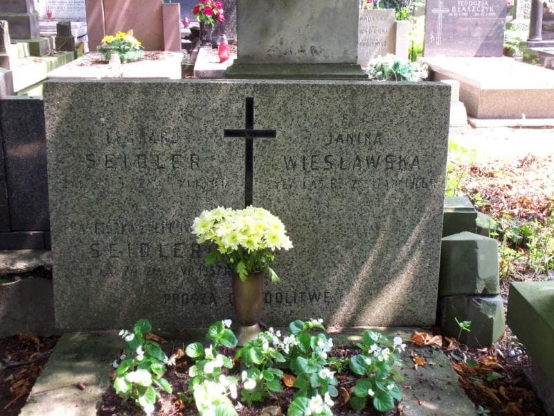 Zdjęcie grobu Franciszka Seidler (2)