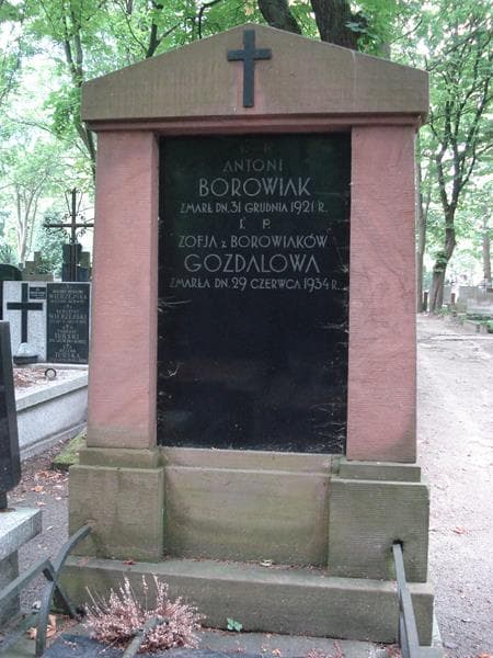 Zdjęcie grobu Antoni Borowiak (1)