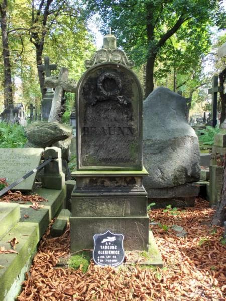 Zdjęcie grobu Walerja Braunn (1)