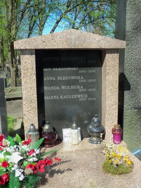 Zdjęcie grobu Anna Błędowska (2)