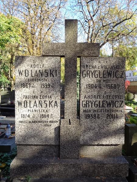 Zdjęcie grobu Adolf Wolański (2)