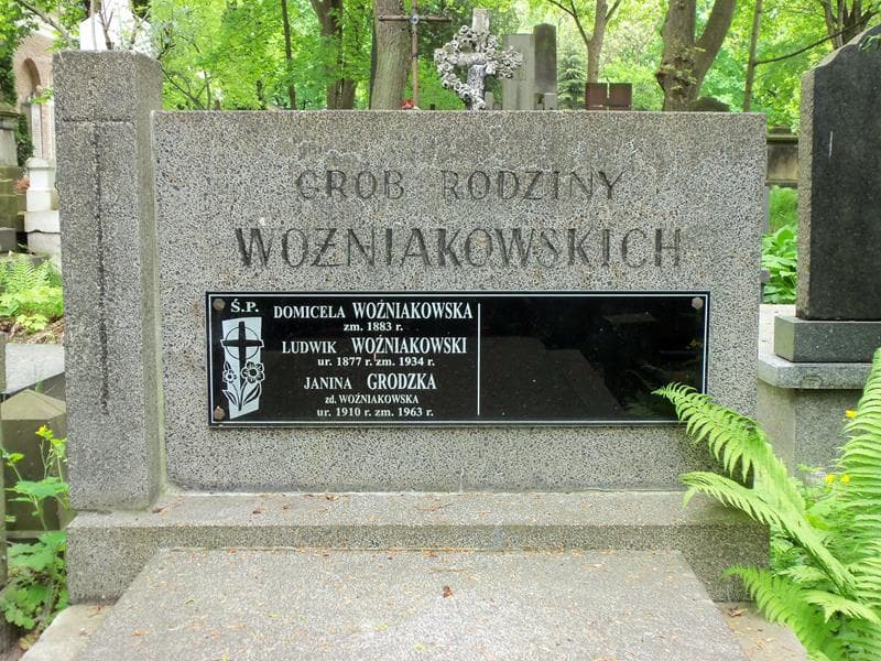 Zdjęcie grobu Domicela Woźniakowska (2)