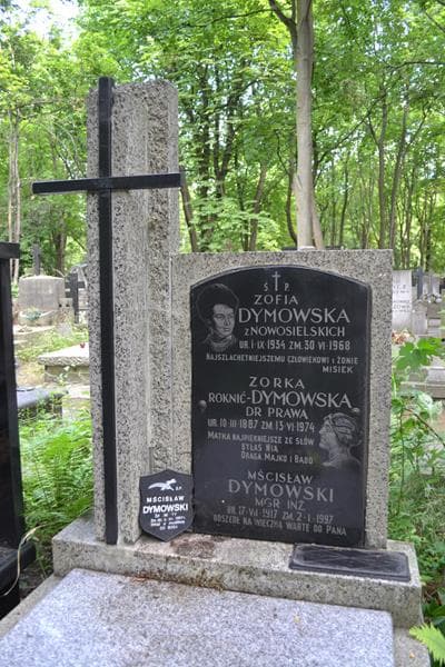 Zdjęcie grobu Zofia Dymowska (2)