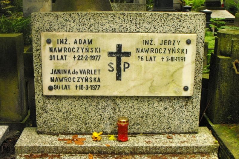 Zdjęcie grobu Janina De Varlet Nawroczyńska (2)