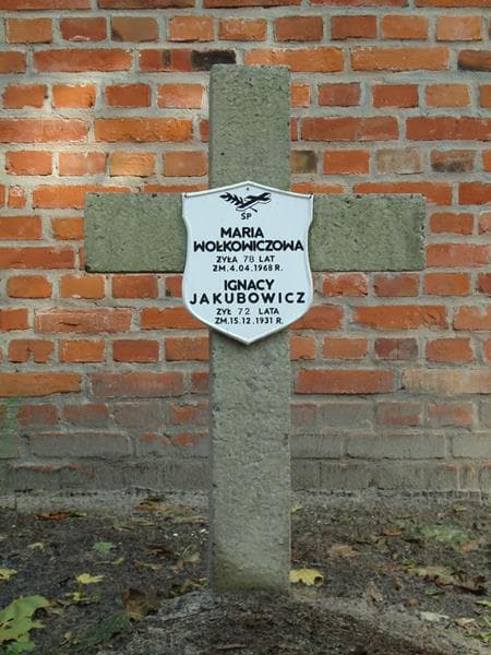 Zdjęcie grobu Jgnacy Jakubowicz (2)