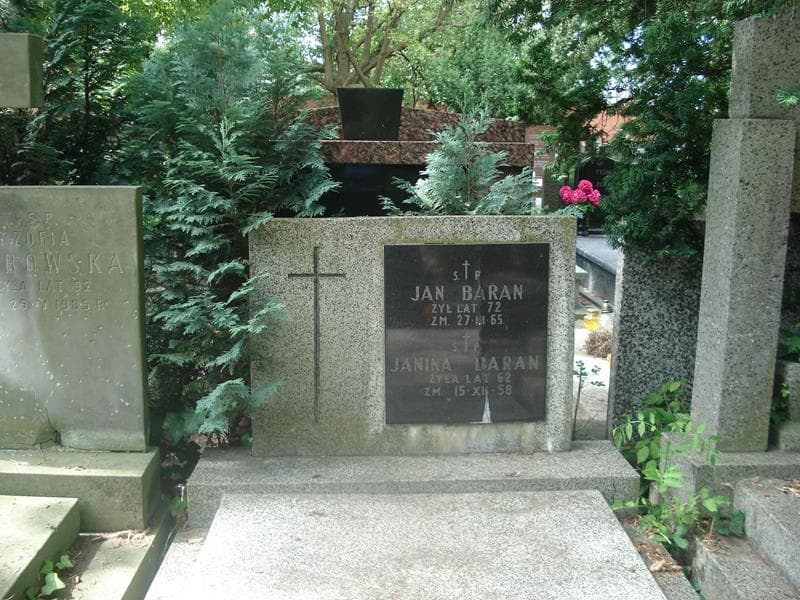 Zdjęcie grobu Janina Baran (2)