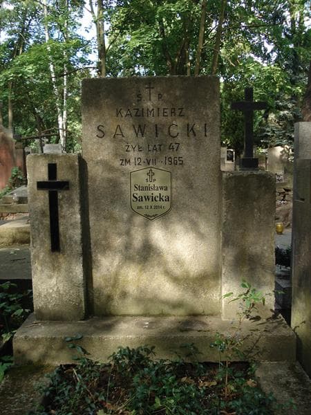 Zdjęcie grobu Kazimierz Sawicki (2)