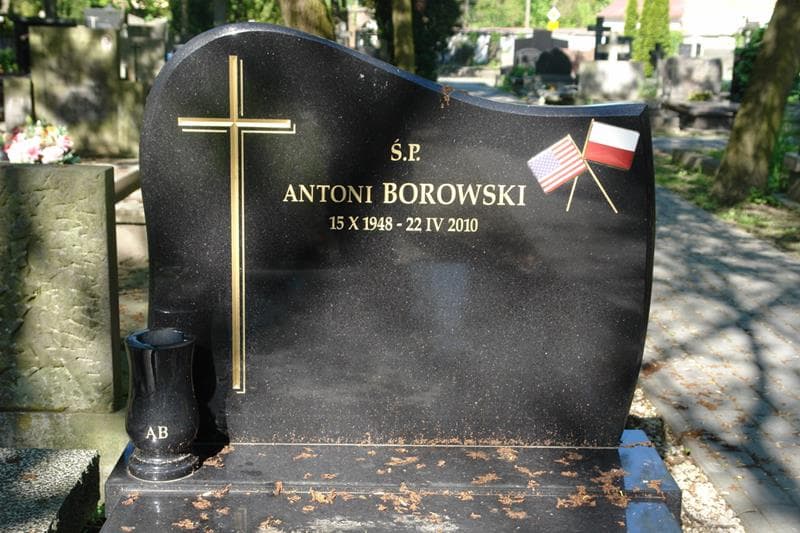 Zdjęcie grobu Antoni Borowski (2)