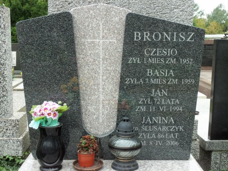 Zdjęcie grobu Czesio Bronisz (2)