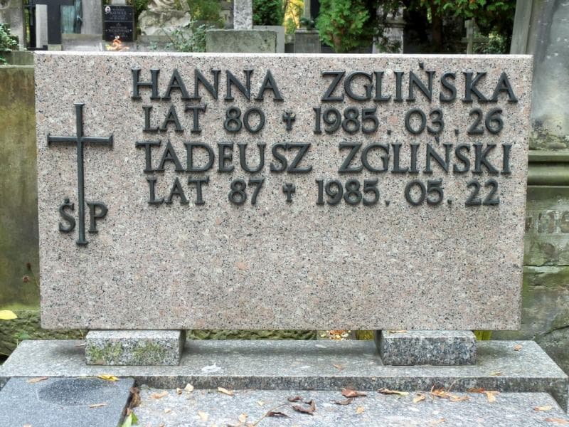 Zdjęcie grobu Tadeusz Zgliński (2)