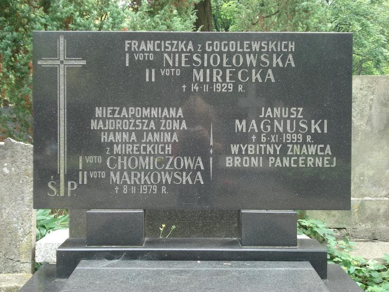 Zdjęcie grobu Janusz Magnuski (2)