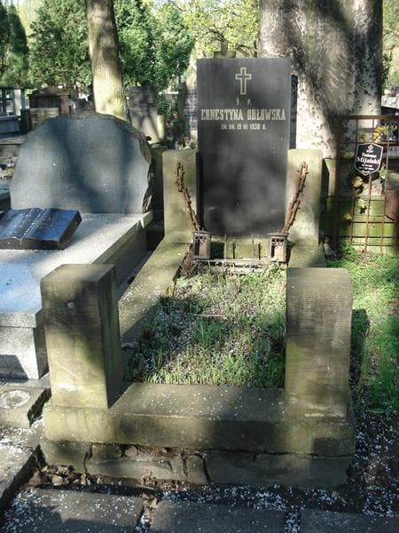 Zdjęcie grobu Ernestyna Orłowska (1)