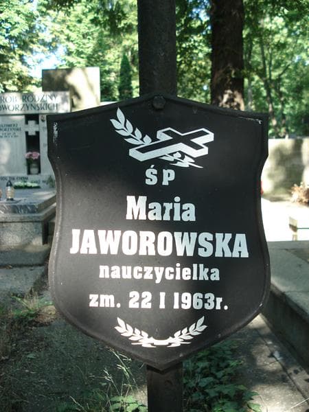 Zdjęcie grobu Maria Jaworowska (2)