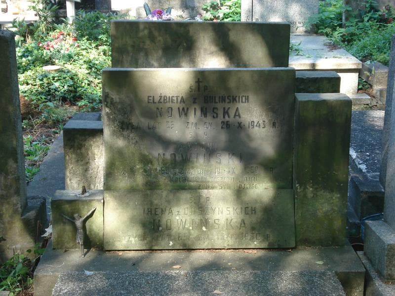 Zdjęcie grobu Elżbieta Nowińska (2)
