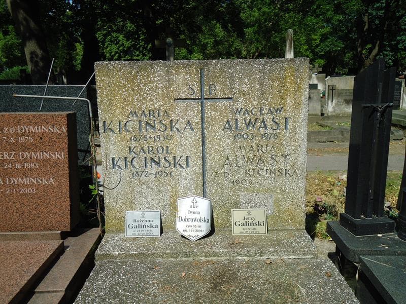 Zdjęcie grobu Maria Alwast (2)