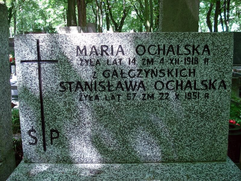 Zdjęcie grobu Maria Ochalska (1)