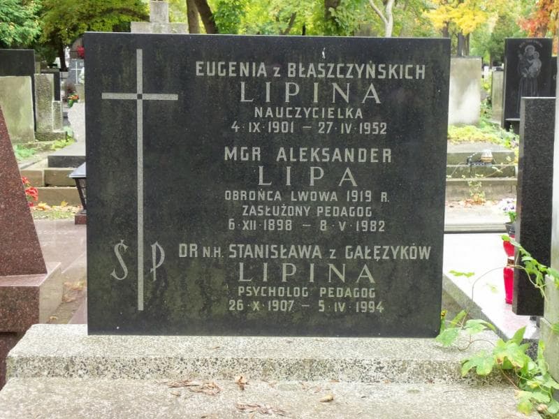 Zdjęcie grobu Aleksander Lipa (2)
