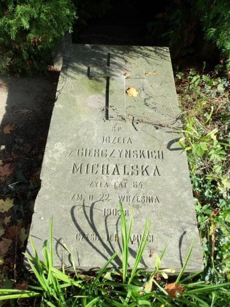 Zdjęcie grobu Józefa Michalska (1)