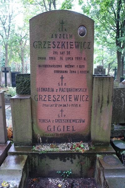 Zdjęcie grobu Anzelm Grzeszkiewicz (2)