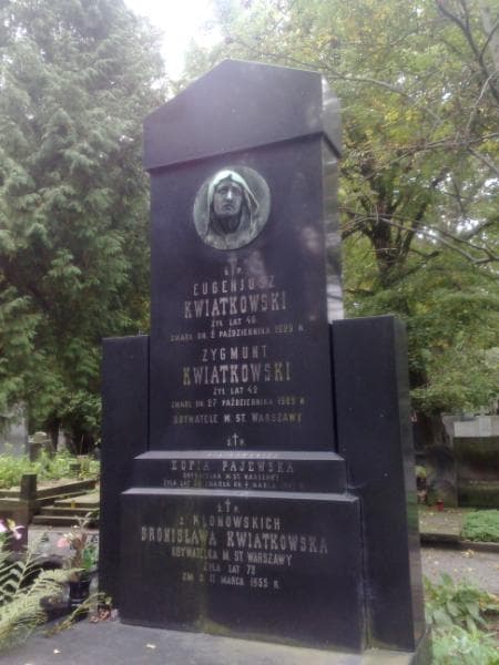 Zdjęcie grobu Eugenjusz Kwiatkowski (1)