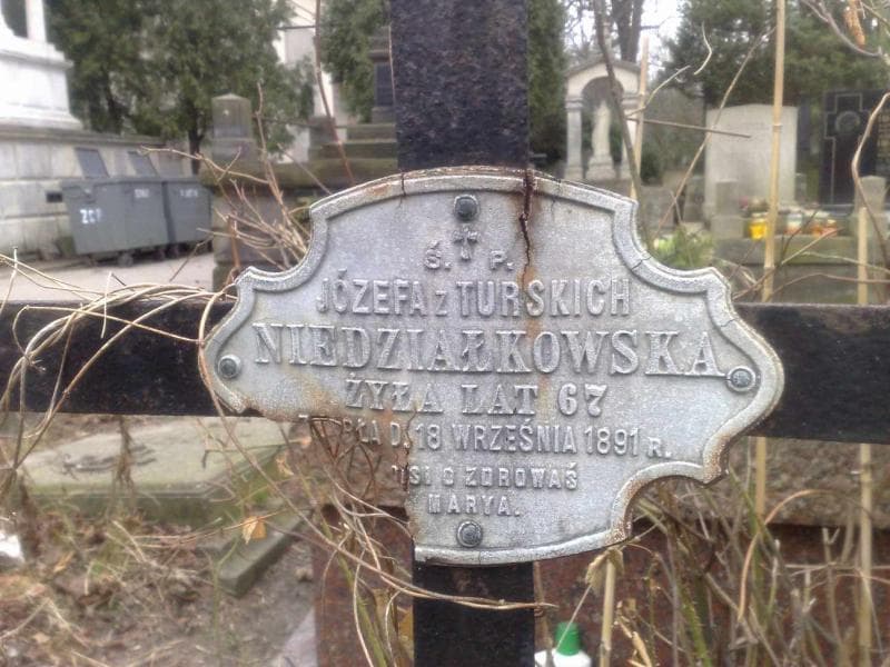 Zdjęcie grobu Józefa Niedziałkowska (2)