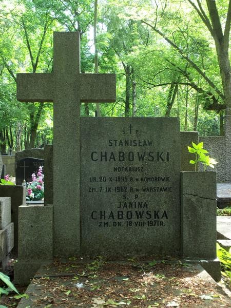 Zdjęcie grobu Janina Chabowska (2)