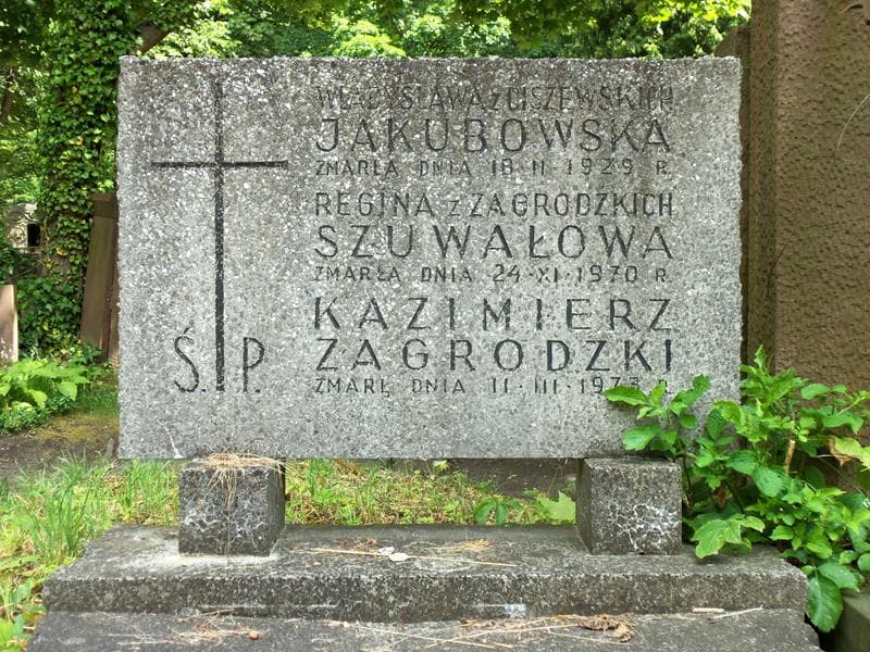 Zdjęcie grobu Władysława Jakubowska (2)