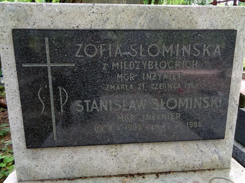 Zdjęcie grobu Stanisław Słomiński (2)